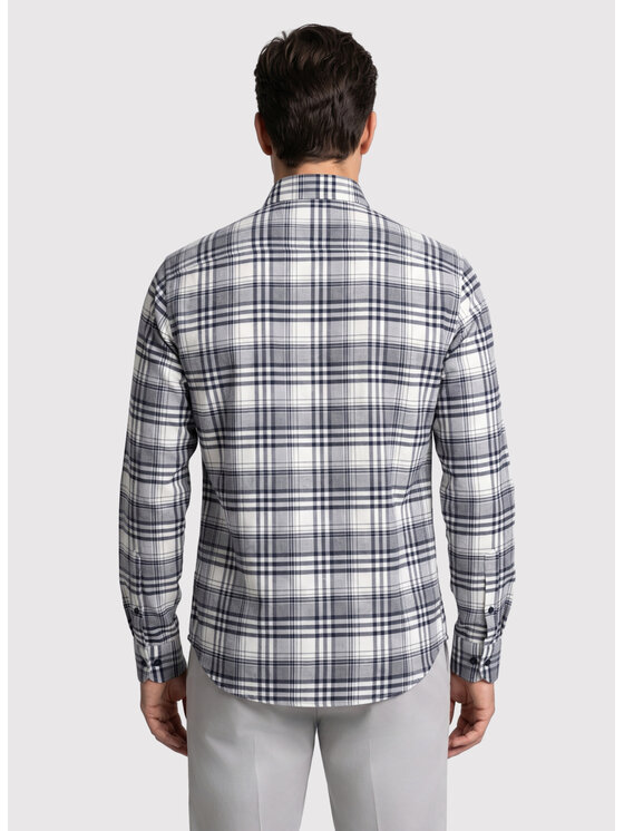 Pako Lorente Pako Lorente Koszula P26WF-1X-007 Granatowy Regular Fit