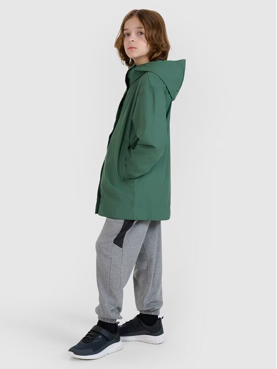 4F 4F Giacca di transizione 4FJWSS25TJACU213-41S Verde Regular Fit