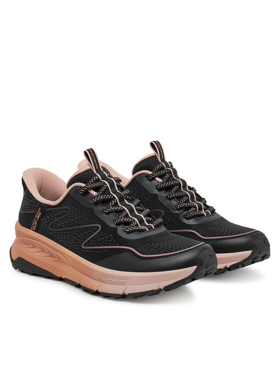 Skechers Skechers Sneakersy Switch Back - Mist 180157/BKPK Czarny