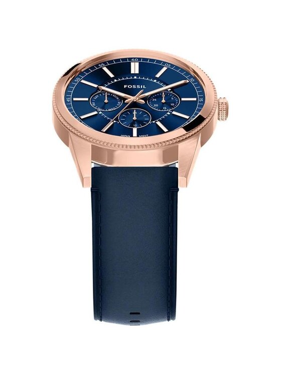 Fossil Fossil Zegarek FS6196 Niebieski