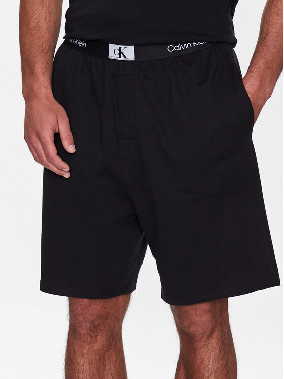 Calvin Klein Underwear Calvin Klein Underwear Піжамні шорти 000NM2417E Чорний Regular Fit