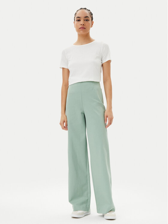 Marc O'Polo Marc O'Polo Palazzohose 502 4119 10033 Grün Wide Fit