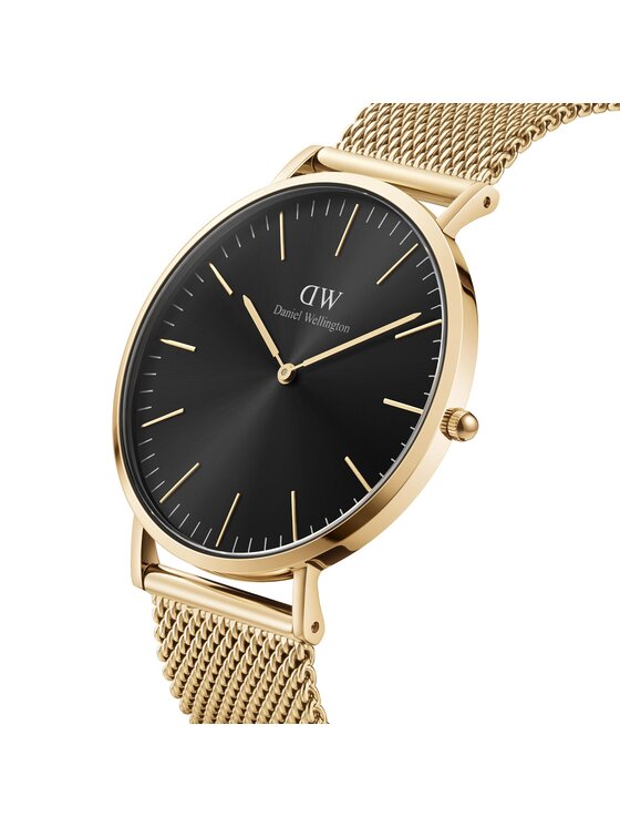 Daniel Wellington Pulkstenis Classic Mesh DW00100631 Zelta Modivo.lv