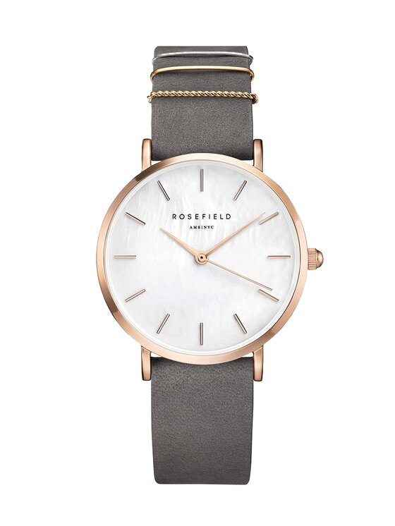 Rosefield Rosefield Zegarek West Village Szary