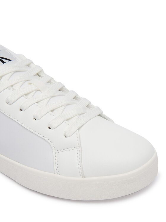 Calvin Klein Calvin Klein Sneakersy 3 Cupsole Laceup Pu Mg YW0YW01781 Biały