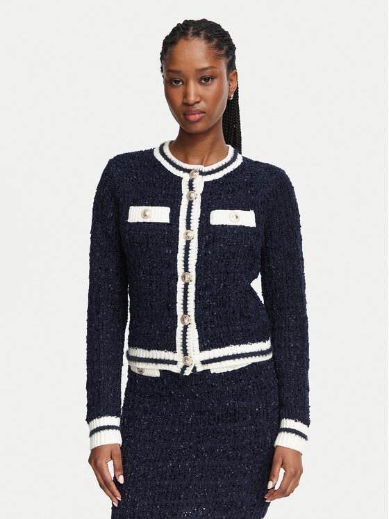 Guess Kardigan W6BR75 Z1764 Tamnoplava Regular Fit