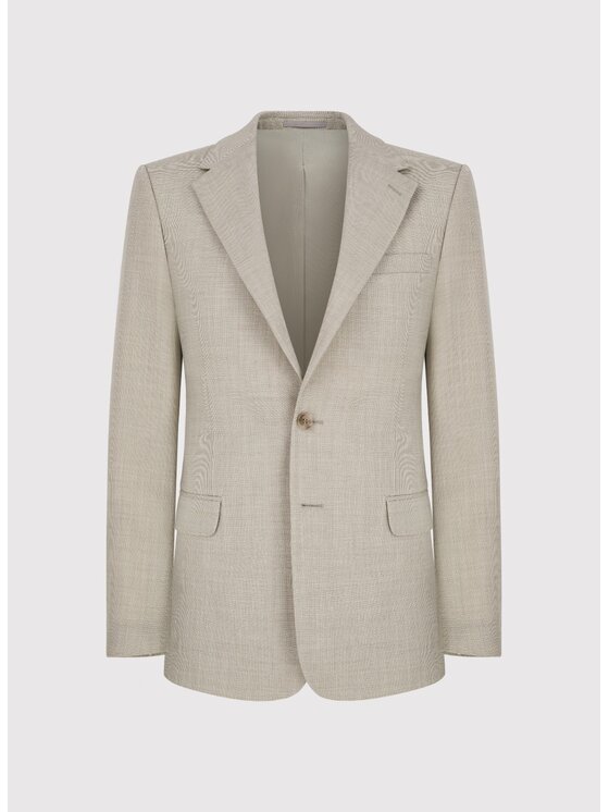 Pako Lorente Pako Lorente Marynarka P25SP-3G-039 Beżowy Slim Fit