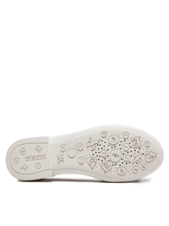 Geox Geox Baleríny Jr Plie' J8455D 00044 C1000 S Biela