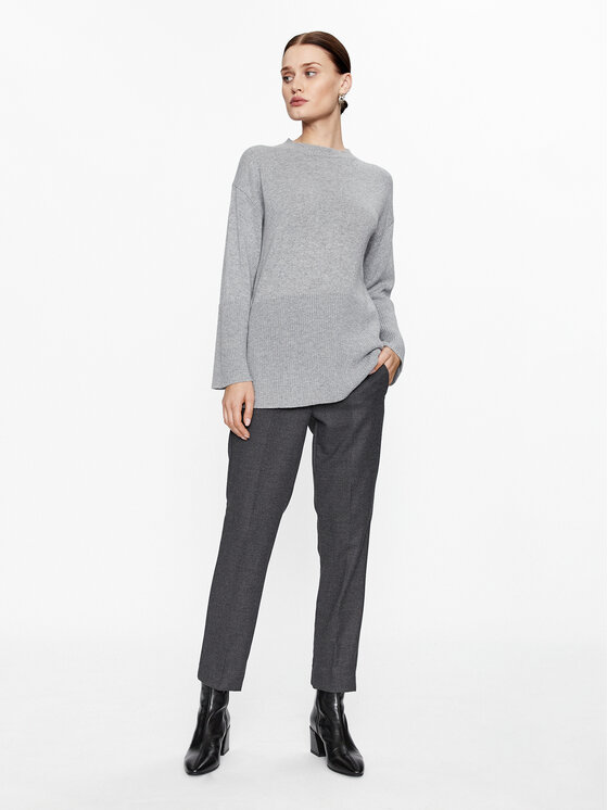 Marella Marella Džemper Anta 2333664137200 Siva Regular Fit