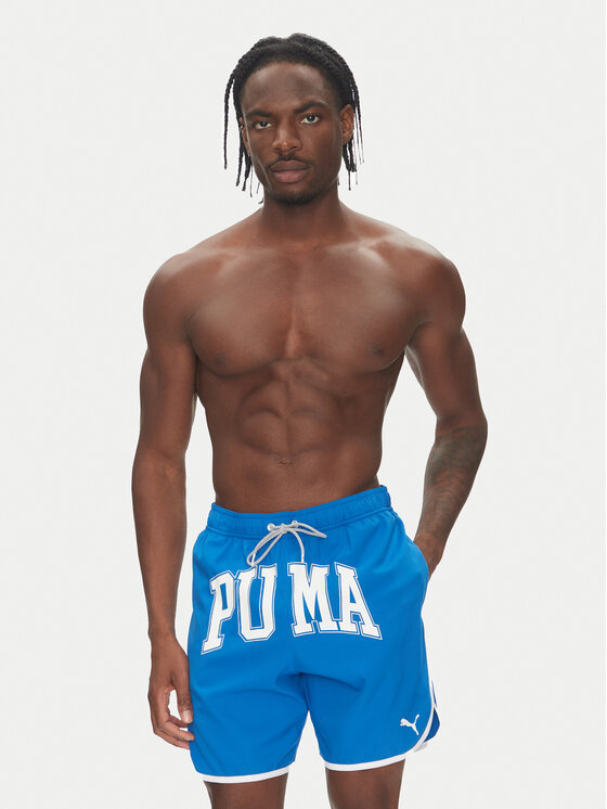 Puma Puma Szorty kąpielowe 938845 Niebieski Regular Fit