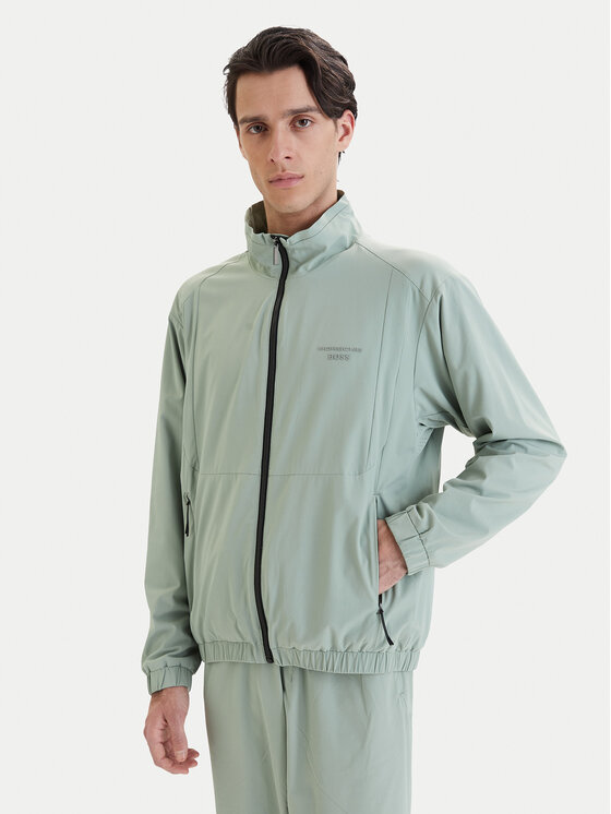 BOSS BOSS Trenerka PS Spirit70 50559979 Zelena Regular Fit