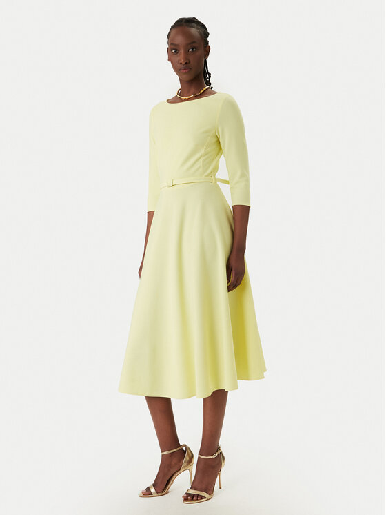 Rinascimento Rinascimento Rochie cocktail CFC0127892003 Galben Regular Fit