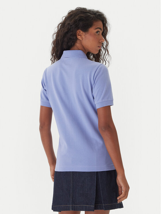 Kappa Kappa Poloshirt Logo Sharas Wss 302B3C0 Violett Regular Fit
