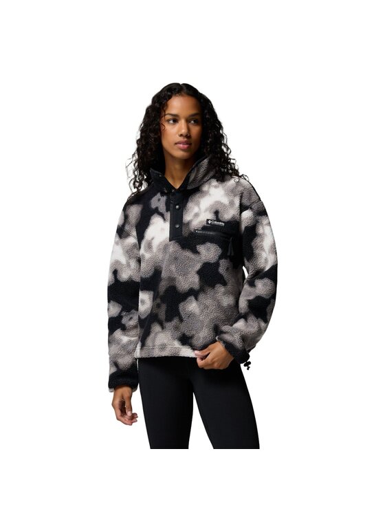 Columbia Columbia Polar Helvetia™ II Printed Cropped Half Snap Fleece Kolorowy Regular Fit
