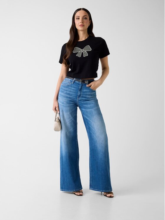 Guess Guess T-Shirt 182250 Czarny Classic Fit