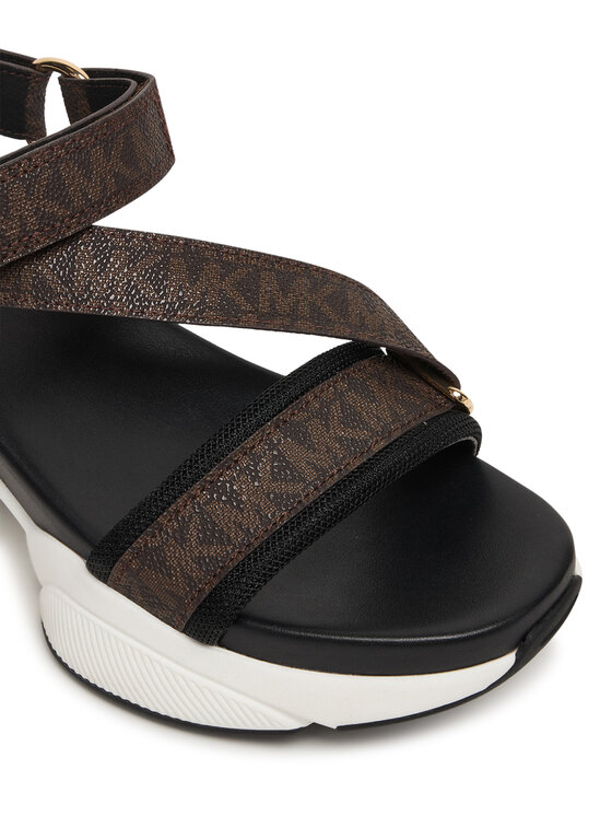 MICHAEL Michael Kors MICHAEL Michael Kors Босоніжки Bowie Sandal 43S6BWFA1B Коричневий