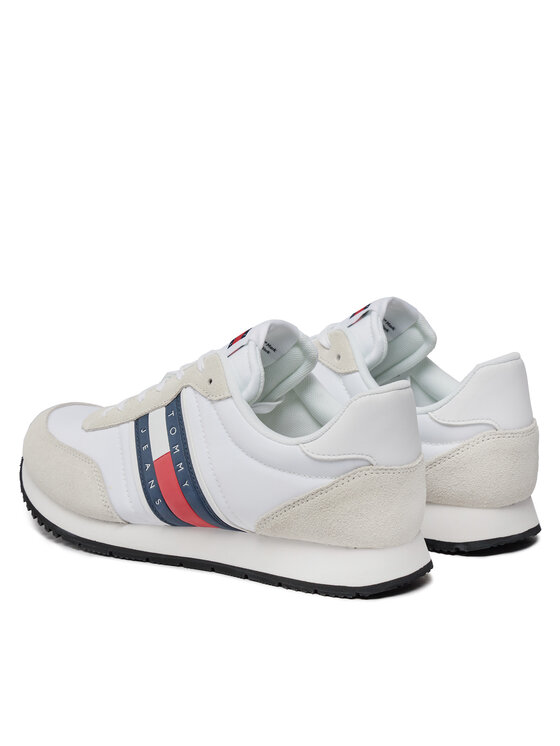 Tommy Jeans Tommy Jeans Sneakers Tjm Runner Casual Ess EM0EM01351 Alb