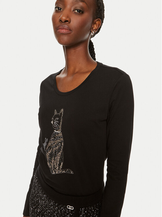 Liu Jo Liu Jo Blusa WF4568 J5904 Nero Regular Fit