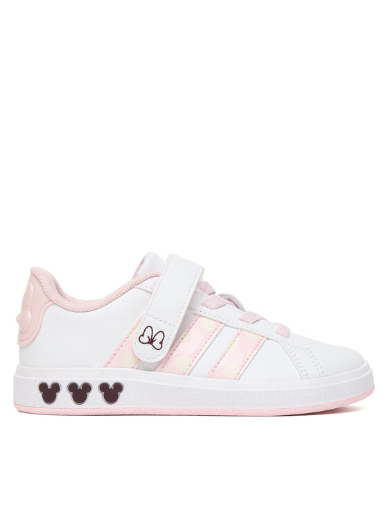 adidas adidas Sneakersy Grand Court Minnie El K JR8134 Biela