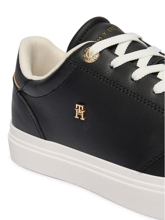 Tommy Hilfiger Tommy Hilfiger Сникърси Th Chic Cupsole FW0FW09106 Черен