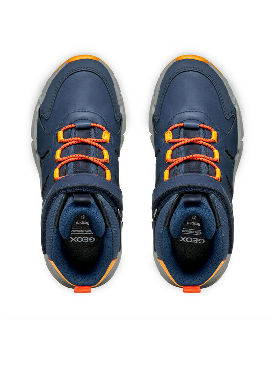 Geox Geox Schnürschuhe J Flexyper Plus J56LCC 0FUME C4J2T S Dunkelblau