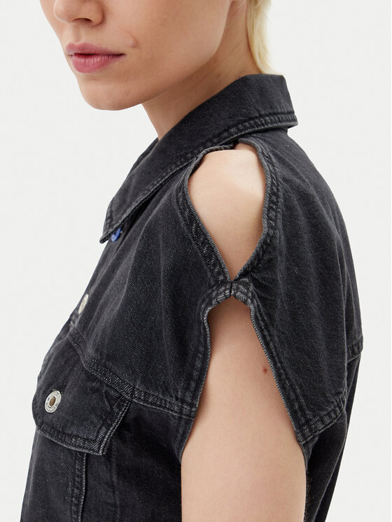 Karl Lagerfeld Jeans Karl Lagerfeld Jeans Džínové šaty A2W13023 Šedá Regular Fit