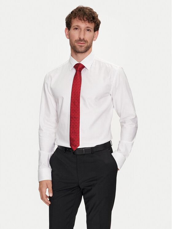 HUGO Hugo Kravata 50494277 Rdeča