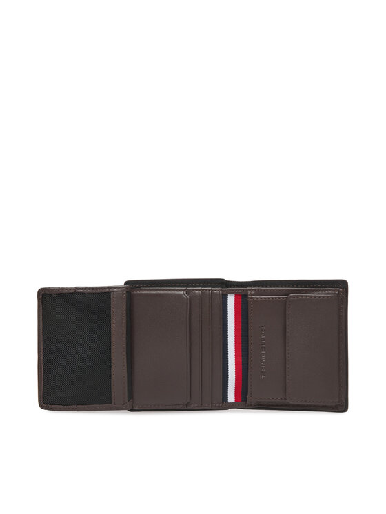Tommy Hilfiger Tommy Hilfiger Veliki muški novčanik Th Corp Trifold AM0AM13742 Smeđa