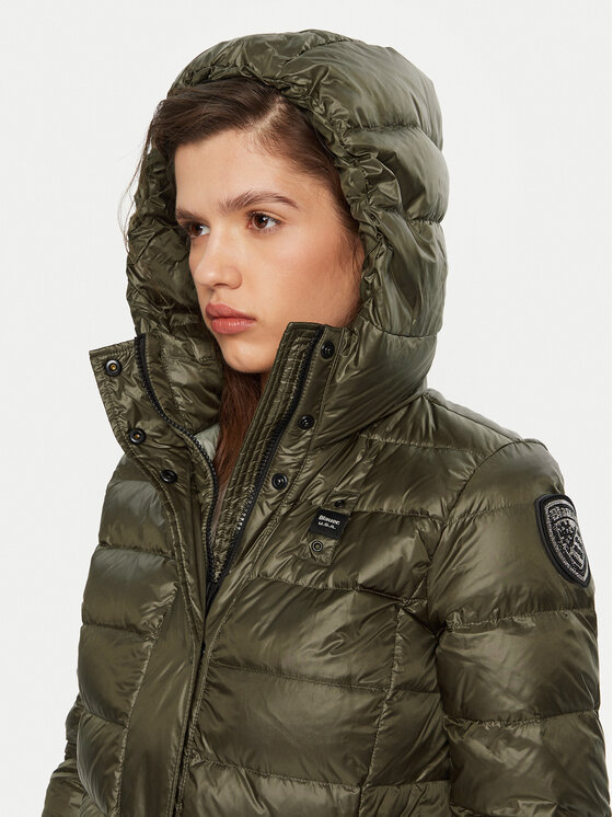 Blauer Blauer Пуховик 24WBLDK03040 Зелений Regular Fit
