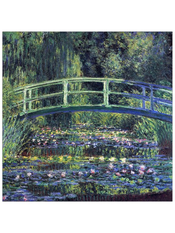 Artopweb Artopweb Dekoracja ścienna Water Lily Pond II Kolorowy