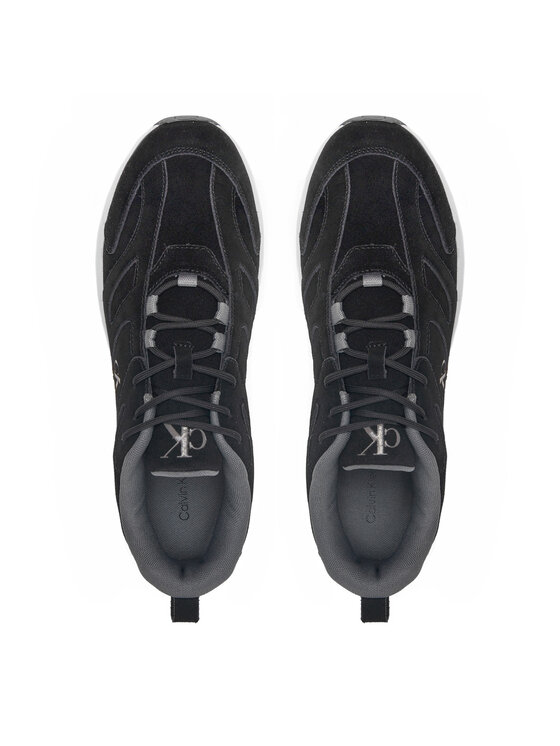 Calvin Klein Jeans Calvin Klein Jeans Sneakers Retro Tennis Low Mg Mix Media YM0YM01171 Schwarz