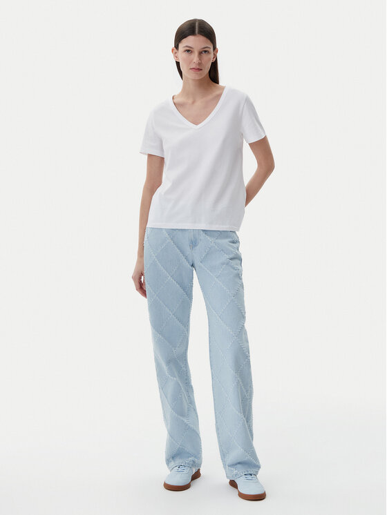 ViCOLO ViCOLO Jeansy DD5023 Błękitny Straight Leg