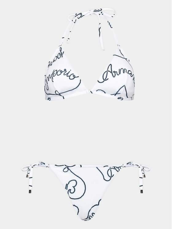 Emporio Armani Emporio Armani Bikini 262671 3R310 10410 Biały