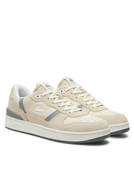 Lacoste Lacoste Sneakersy T-Clip 7-48SMA0032 Beżowy