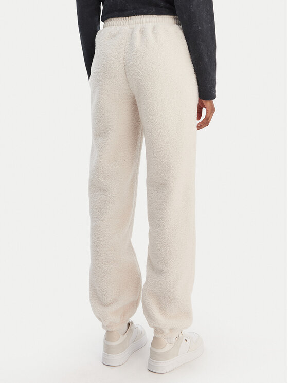 Roxy Roxy Spodnji del trenirke Waves Of Warmths ERJNP03674 Écru Regular Fit