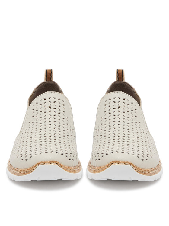 Rieker Rieker Pantofi N4251-60 Bej