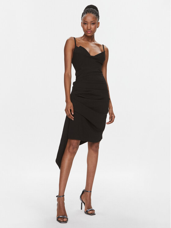 MVP Wardrobe MVP Wardrobe Koktel haljina Manzoni MVPI3AB117.0XXXXXX Crna Feminine Fit