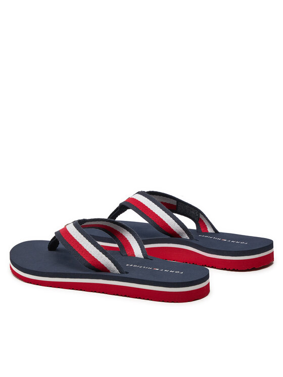 Tommy Hilfiger Tommy Hilfiger В'єтнамки Corporate Beach Sandal FW0FW07986 Кольоровий