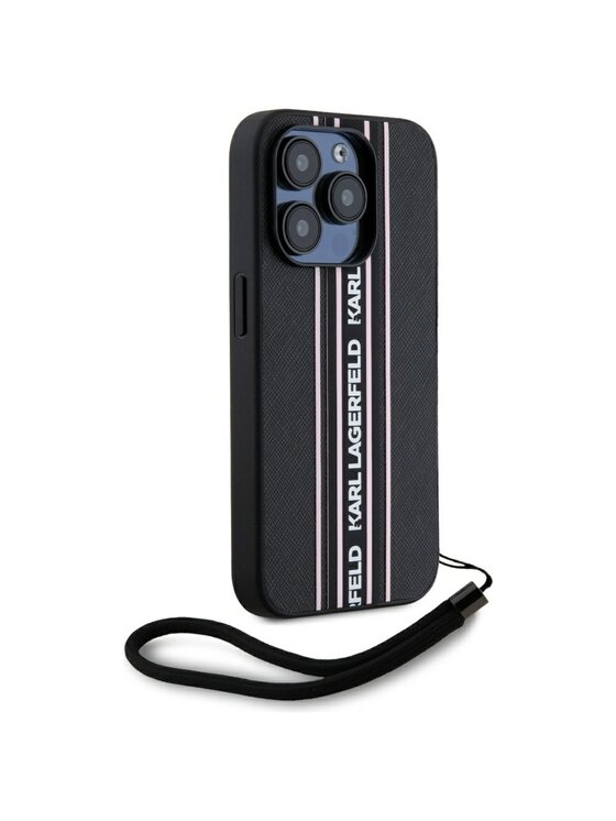 KARL LAGERFELD KARL LAGERFELD Etui na telefon iPhone 15 Pro Max Czarny