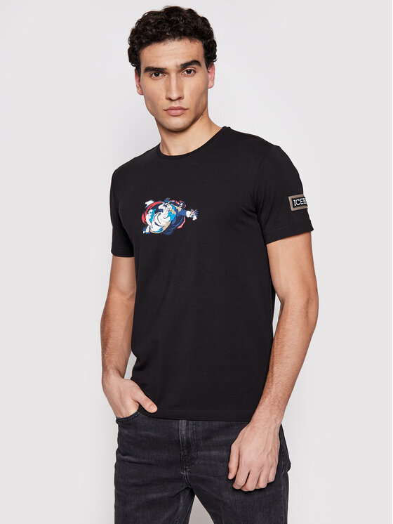 T-shirt X DISNEY 21EI1P0F01F6309 Nero Regular Fit