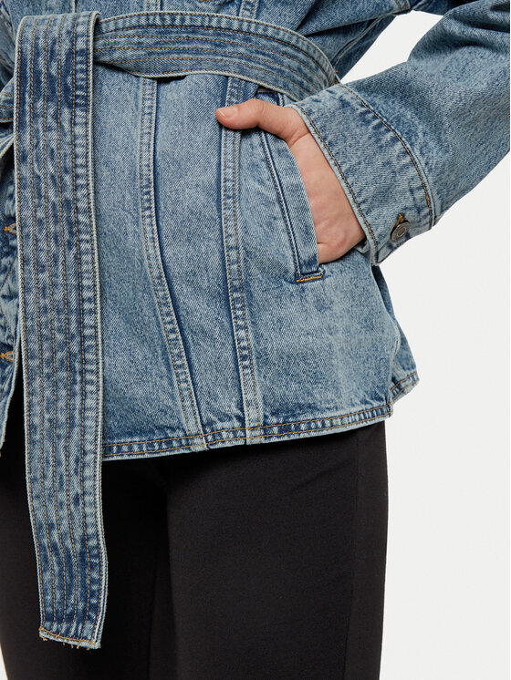 HUGO HUGO Farmer kabát Icon 50530298 Kék Relaxed Fit