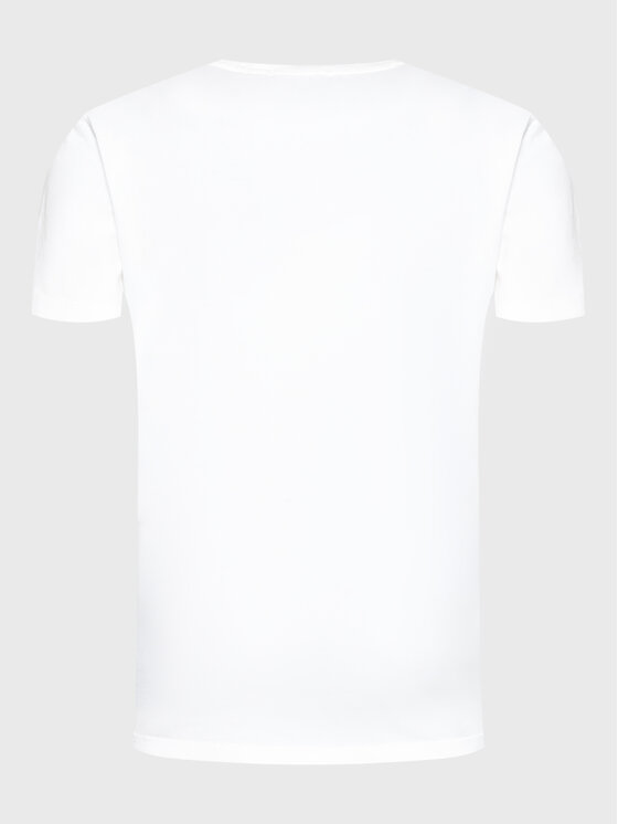 T-shirt Washed San Diego AL039-01-G002 Bianco