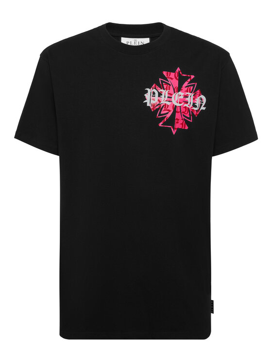 PHILIPP PLEIN PHILIPP PLEIN T-Shirt 26215 Czarny Regular Fit