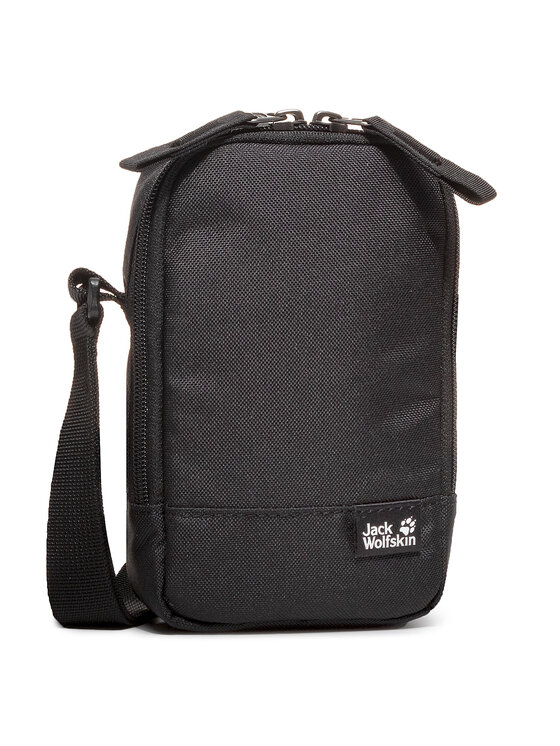 Jack Wolfskin Jack Wolfskin Плоска сумка Secretary 8006651 Чорний