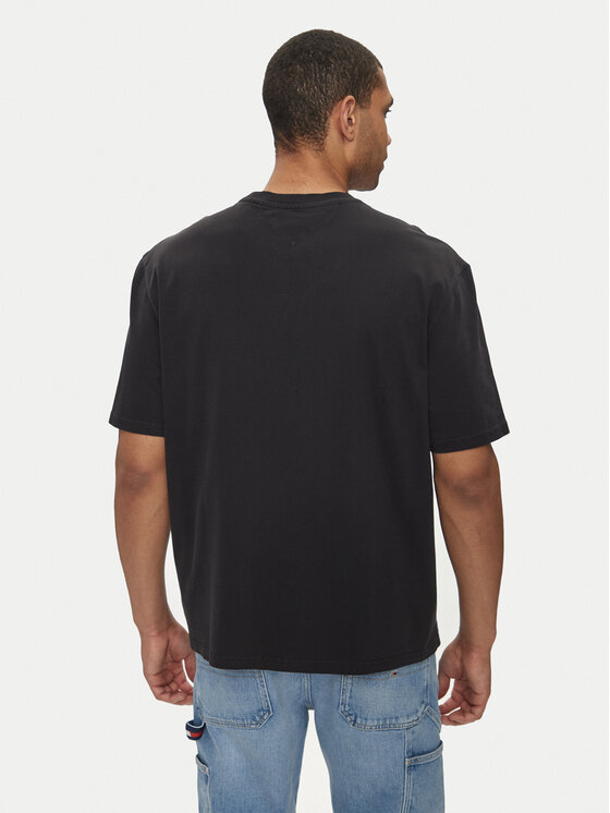 Tommy Jeans Tommy Jeans T-Shirt Big Flag DM0DM18547 Μαύρο Oversize