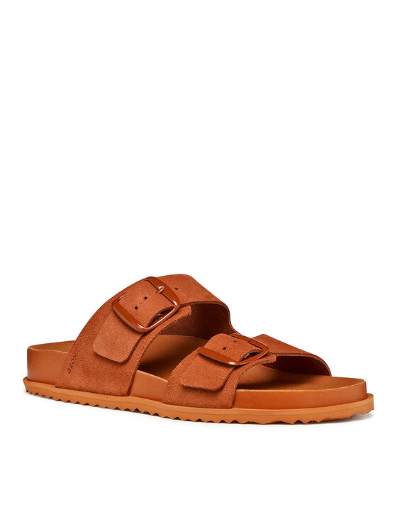 Geox Geox Klapki D Sandybett D558RA 00022 C6014 Brązowy