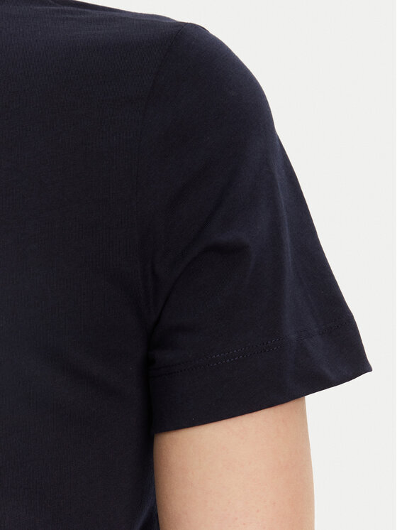 Gant Gant Tričko Shield 4200750 Tmavomodrá Regular Fit