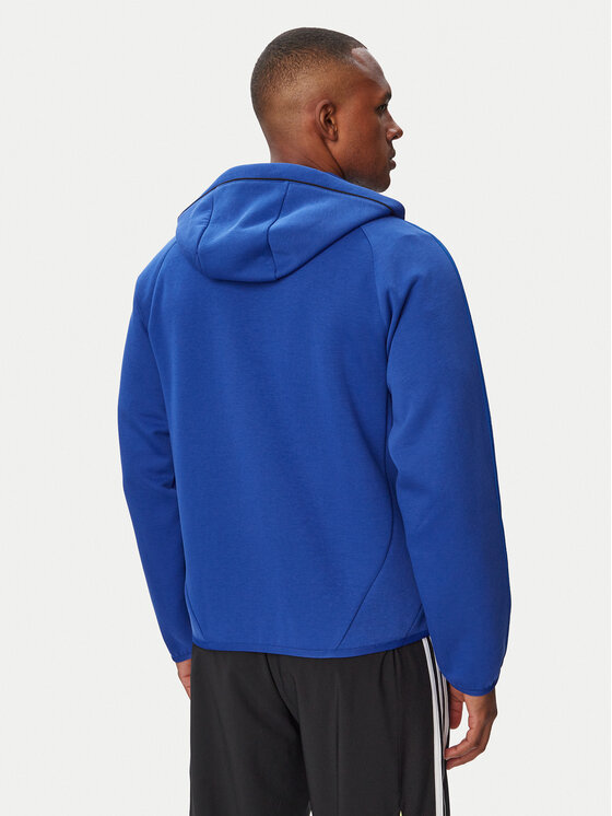 adidas adidas Flis Spacer Teamgeist 26 Cutline Fullzip Hoodie KW0887 Modra Regular Fit