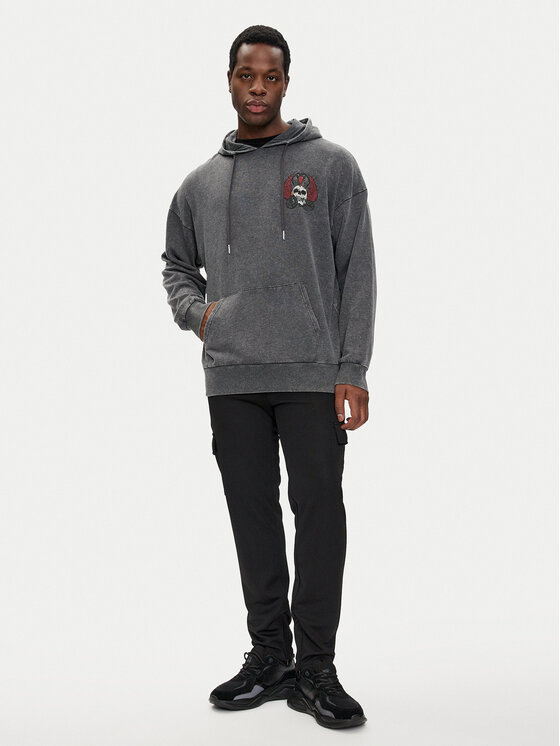 Brave Soul Brave Soul Μπλούζα MSS-627PEROXIDE Μαύρο Relaxed Fit