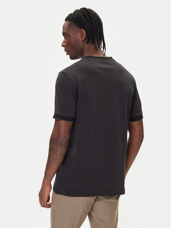 BOSS BOSS Футболка H-Thompson 06 50549602 Чорний Regular Fit